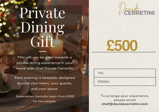 Private Dining Gift (£500)